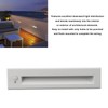 Recessed Sensing Step Light Frosted White LED Stair Light for