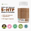 New MAX POTENCY 5htp 200mg Capsules, Improved Mood. Stress Relief,
