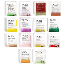 Tea Bags Sampler Assortment Variety Pack Gift Box (42 Count) 14 Different Flavors Gifts for Her Him Women Men Tea Lovers Couples Family Friends Coworker