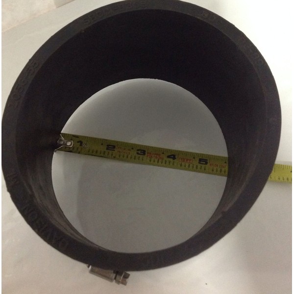 Flexible Coupling, for Pipe Size 5" x 5"