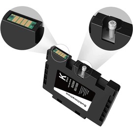 Dikarsum New Sublimation Ink Cartridge Compatible for Sawgrass Virtuoso SG500 SG1000 Printer (2*Black)