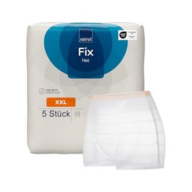 ABENA Fishnet Pants 5 Pack Size 2XL OEKO-TEX Certified Fixation Pants for Puerperium or Incontinence Pads Breathable and Washable for Safe Protection.Mesh Pants, Postpartum Fixation Pants