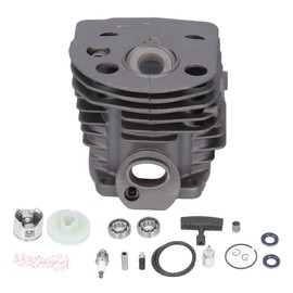 46mm Aluminum Cylinder Piston Spark Plug Bearing Gasket Set Fit for Husqvarna 55 51 Chainsaw