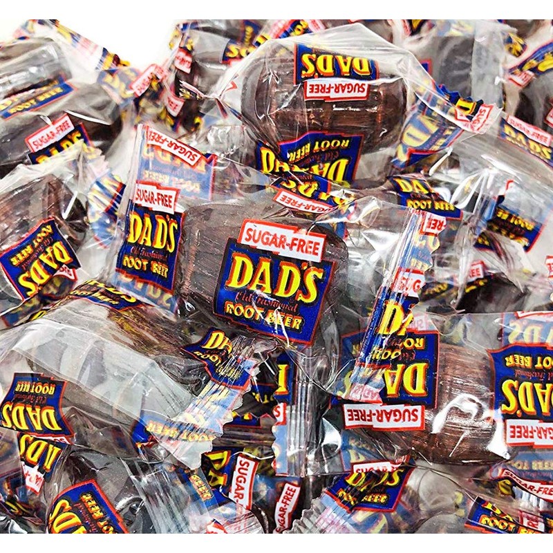 SweetGourmet Dad’s Sugar-Free Root Beer Barrels | Bulk Hard Candy