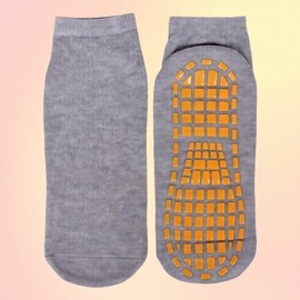 Non-Slip Yoga & Home Training Stability Socks Posture Black T 5ea