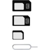 Cellular Line UNIVERSALSIMADAPT Universal SIM Adaptor Kit for Apple