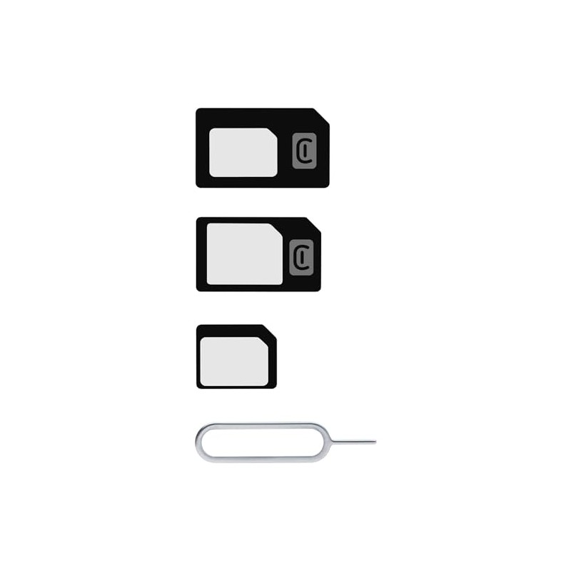 Cellular Line UNIVERSALSIMADAPT Universal SIM Adaptor Kit for Apple