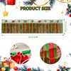 Christmas Decorations 4 Pack Total 40 Feet Tinsel Foil Fringe