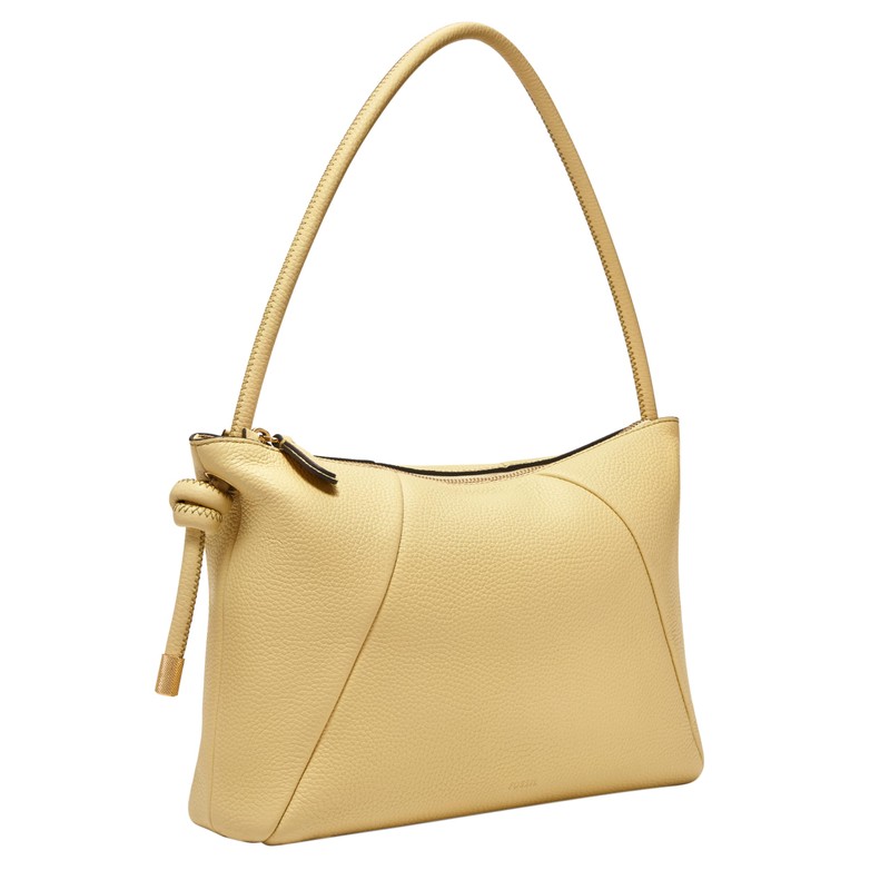 Fossil Women's Willa Leather Shoulder Bag, Daze