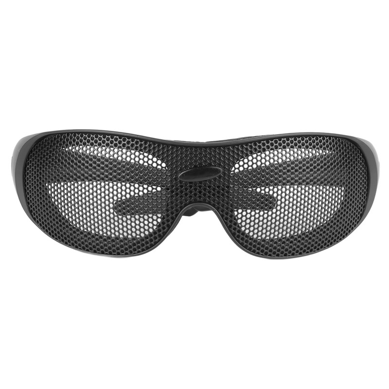 Windproof Goggles Breathable Impact Resistance Iron Mesh Pattern Protective Glasses