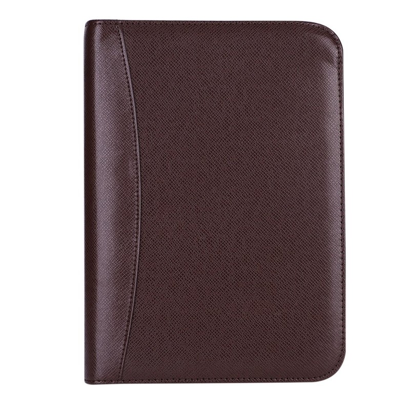 IBLUELOVER A5 Conference Work Notebook with Calculator Leather Business Office