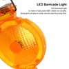 Solar LED Barricade Light Energy Saving LED Warning Safety Light