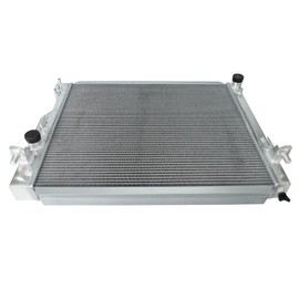 Smileracing 3 Row Aluminum Radiator Compatible with 2005-2014 Ford Mustang GT Base 3.7 3.9 4.0 4.6 5.0L MT