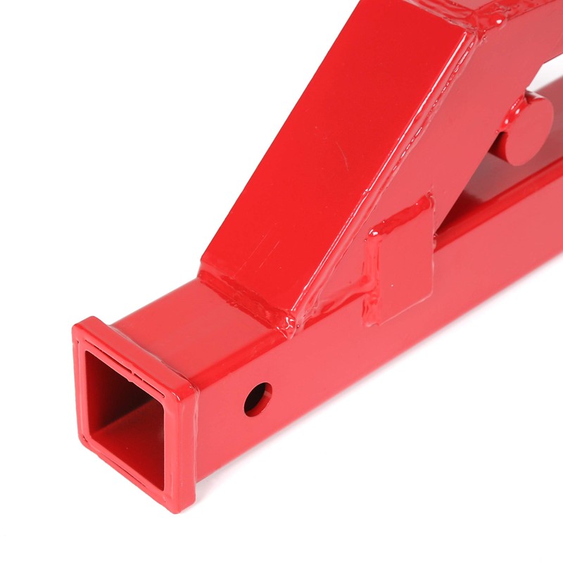 ECOTRIC Clamp On Trailer Hitch 2" Ball Mount Receiver Adapter