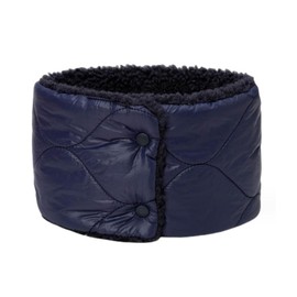 Wild Scene Neck Warmer, Men's, Women's, Button-type, For Winter, Solid, Cold Protection, Windproof, Warm, Stretchable, Soft, Outdoor Sports, Biking, Fishing, Snowboarding, Climbing, Golf, navy