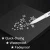 White Gel Pens for Art Drawing Sketching Writing 1.0mm White
