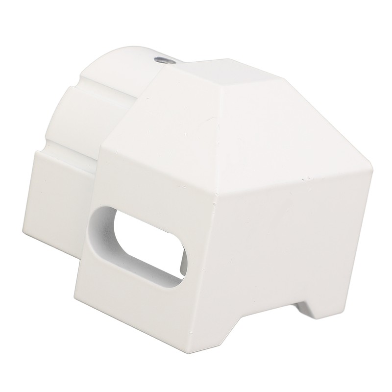 RV Awning End Plug White Solid Aluminum Durable Easy Installation