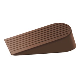 TOKPLNU Door Wedges Extra Large Rubber Door Stop Heavy Duty Non-Slip Floor Gate Home Garden Outdoor 1 Piece Brown