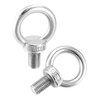 QWORK Shoulder Lifting Ring Eye Bolt, 5 Pack 304 Stainless