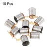 sourcing map Pack of 10 E10 Lamp Holder 19 x