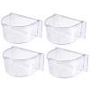 Mcage 4 of Bird Parrot Cage Seed Water Food Feeder