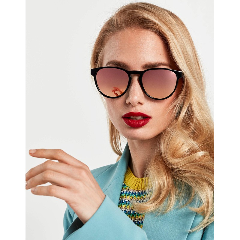 HAWKERS CRUSH Sunglasses for Men and Women, Rose Gold