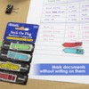 BAZIC Products Neon Page Marker Dispensers, Sticky Notes for Study