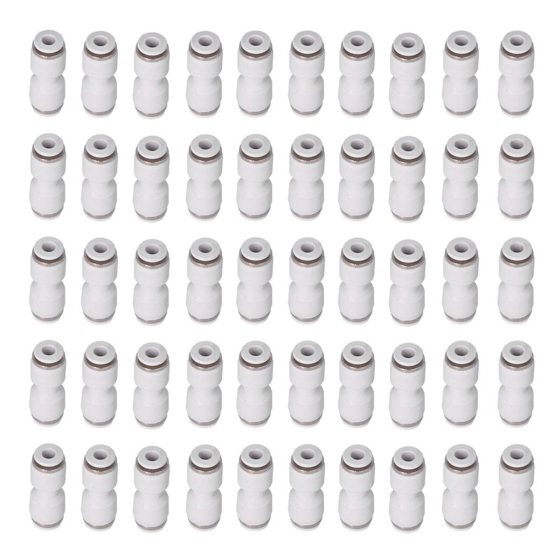 Pneumatic Fitting Tube Connector Straight Push to Connect Fittings Connects