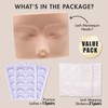 Embagol Lash Extension Practice Kit, Eyelash Extension Training Kit for