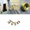 50 Pcs of M8 Threaded Metric Steel Rivet Nut Rivnut