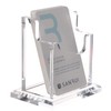 SANRUI Acrylic Business Card Stand Business Card Holder Vertical Organizer