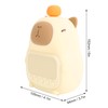 Cute Capybara Alarm Clock Night Light, for Kids and Adults,