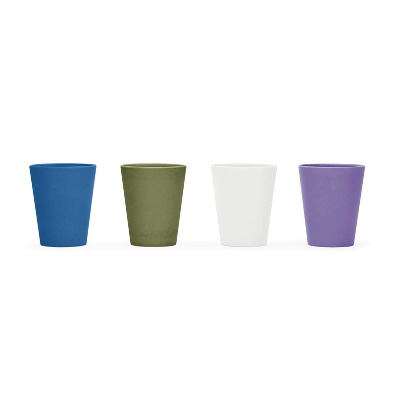 Red Rover 20054 Bamboo Drinking Cups, Set of 4, Medium