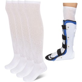 MD Foot Thera Walking Boot Replacement Socks Medical Liner for Orthopedic Brace Shoe Tube Socks Under Air Cam Walkers&Fracture Boot Casts…