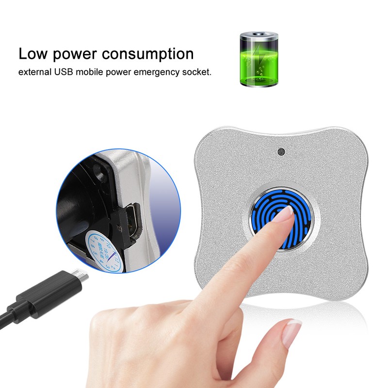 Smart Biometric Fingerprint Lock Security Home Office Drawer Wardrobe Keyless