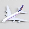 QIYUMOKE 1/400 A380 Model Plane Singapore Diecast Metal Airplane Model