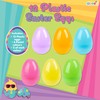 abeec 12 Easter Fillable Plastic Eggs -Pastel Coloured Easter Egg