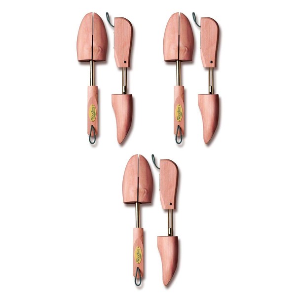 Woodlore MEN’S CEDAR SHOE TREE 3-PACK (for 3 pairs of