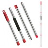 Xifando Mop Handle Replacement - 4-Section Adjustable from 30" to
