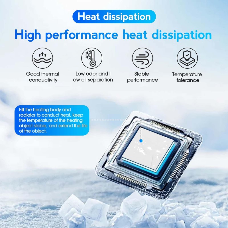 Miioto Cooling paste, cooling paste CPU, CPU thermal paste, resistant