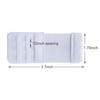 Bra Extender, 2 Hooks, Bra Extender, 2 Hooks, Elastic, Soft,
