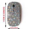 2.4G Wireless Mouse with Cute Pattern Design for All Laptops