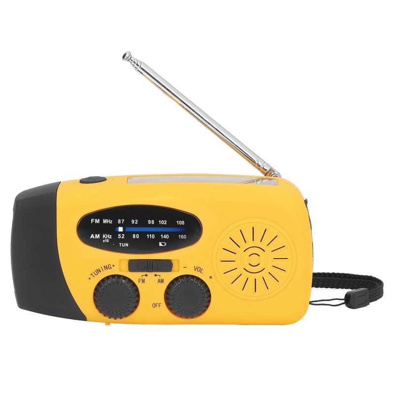 Hand Crank Solar Radio Multifunctional Emergency Radio LED Radio with