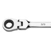通用 FLZOSPER 3/8 inch SAE Flex-Head Geared Ratchet Wrench,Box End
