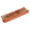 SVATV N-5 Neem Wood Comb Handmade 4 x 1 inch