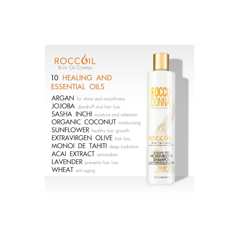 Sulfate Free Moisturizing Shampoo (10 oz)
