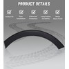 YUWUTF Front Right Door Fender Flare Molding Trim Compatible with
