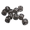 Yiotfandoll 10PCS Polyhedral Dice D6 Dice 16mm Acrylic Dice Game