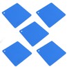 5pcs Silicone Pot Holders Mat Heat Resistant Anti Slip Square