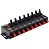 OONO 8 Channel Connector Power Splitter Distributor Source Strip, with